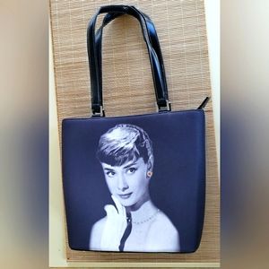 Audrey Hepburn Graphic print handbag